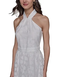 Floral Burnout Dress