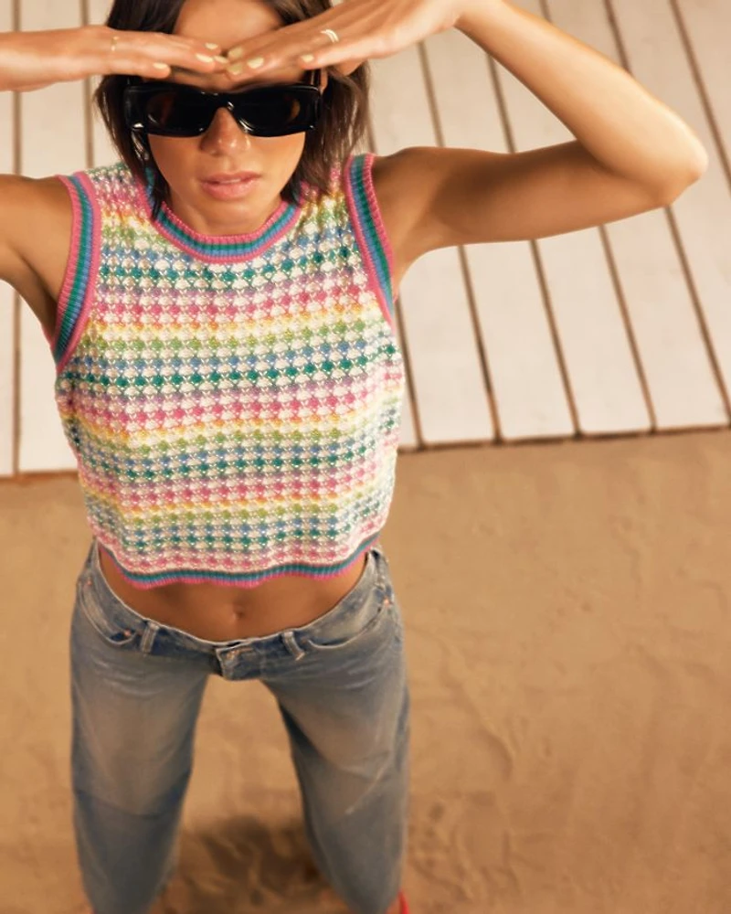 The Open Back Knit Top