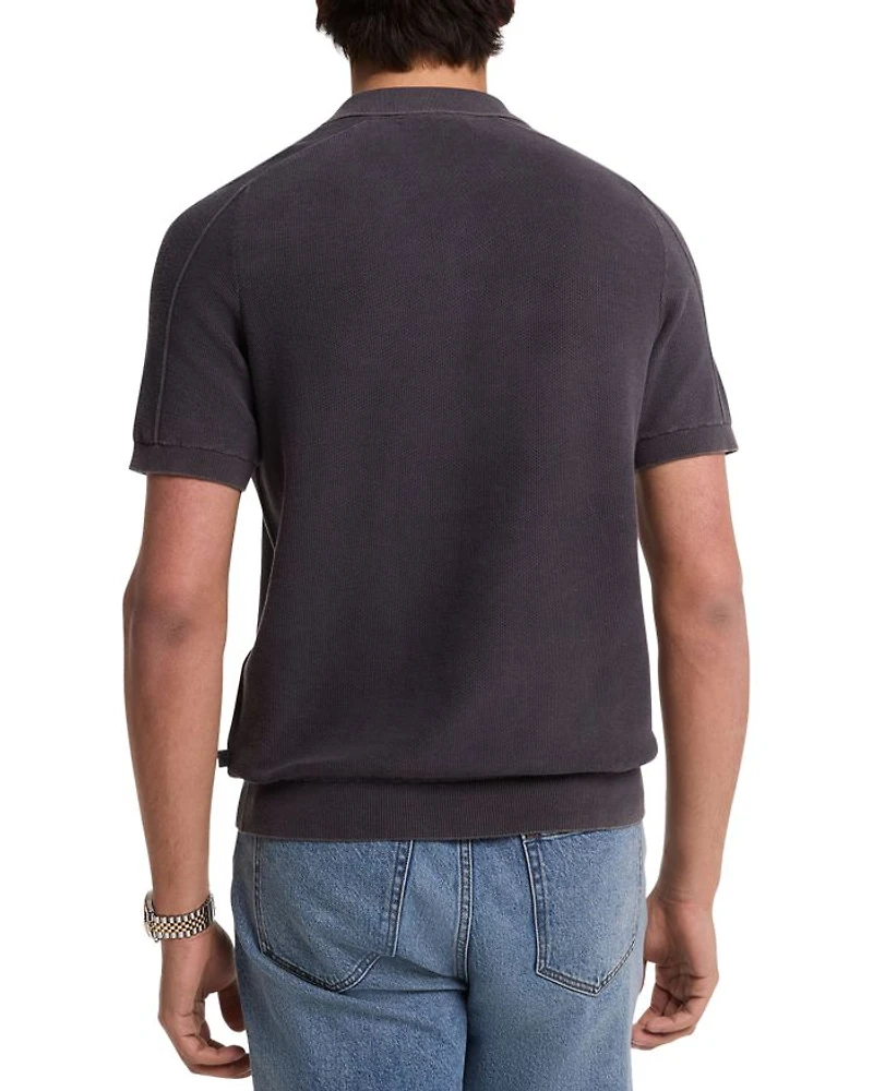 Garment Dyed Polo Shirt