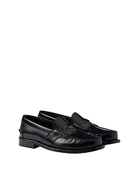 Prada Women's Brushed Leather Loafers