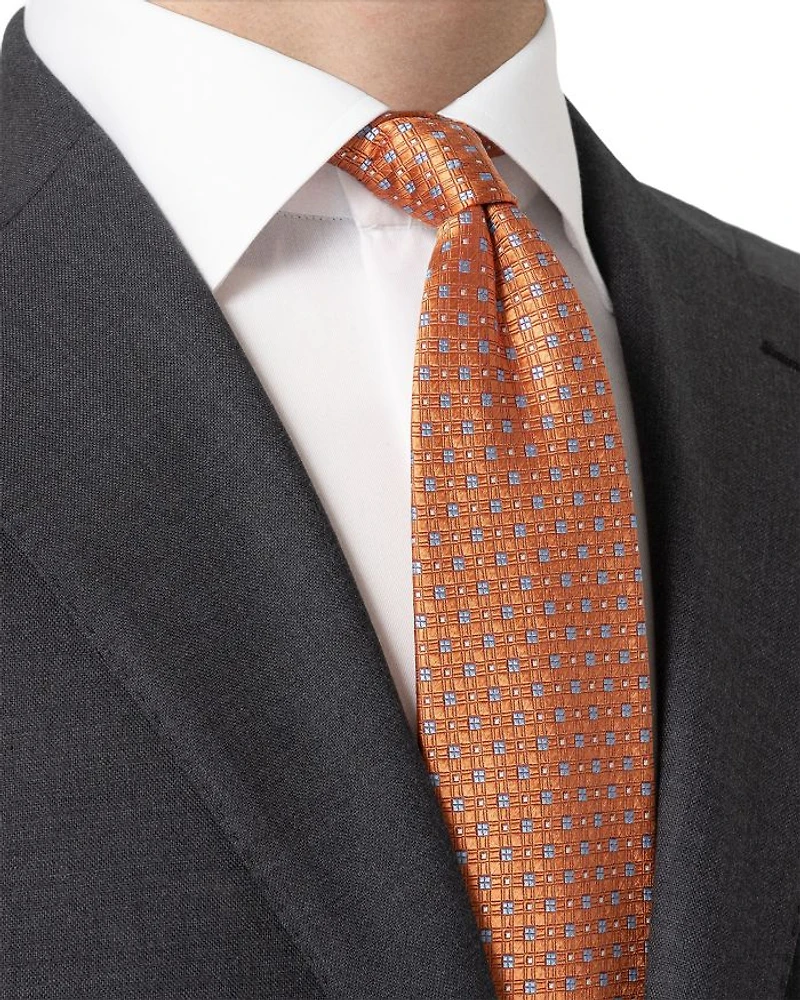 Micro Floral Silk Tie