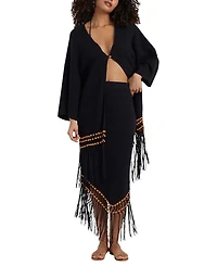 Chinti & Parker Women's Laura Whitmore Beaded Kaftan Dress