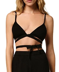 Cashmere Wrap Bra