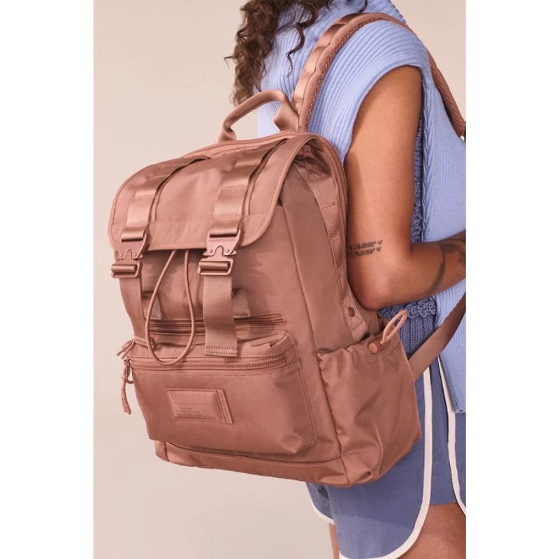 Brooklyn Flap Top Backpack, Warm Dust