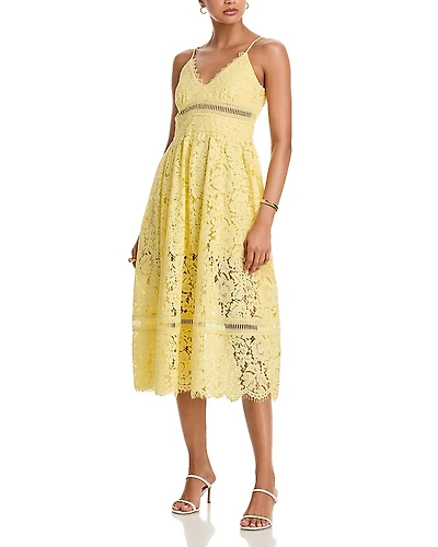 Generation Love Emma Lace Midi Dress