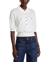 L'Agence Masaki Collared Sweater