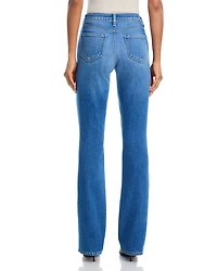 Selma Mid Rise Baby Boot Jeans Rosales
