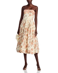 Anisha Linen Midi Dress