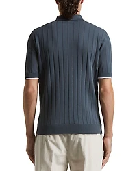 Short Sleeve Polo Sweater