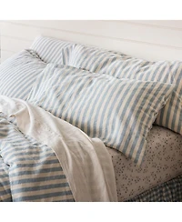 Pembroke Stripe Linen Blend Pillowcase Pair