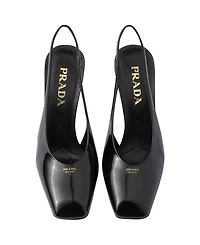 Women's Patent Leather Slingback Pumps