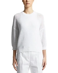 Knitted 3/4 Sleeve Sweater