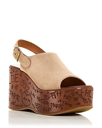 Chloe Women's Maxime Platform Wedge Sandals