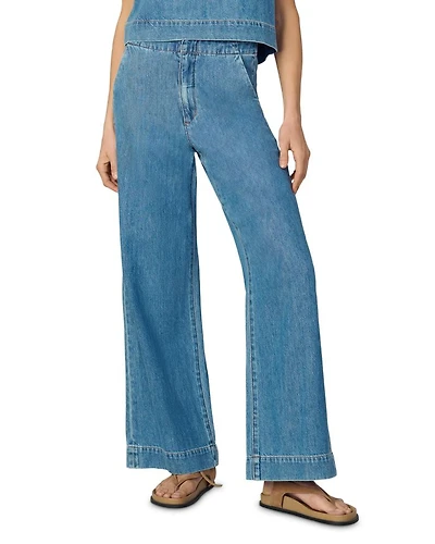 The Clean Denim High Rise Trouser Jeans Revelation