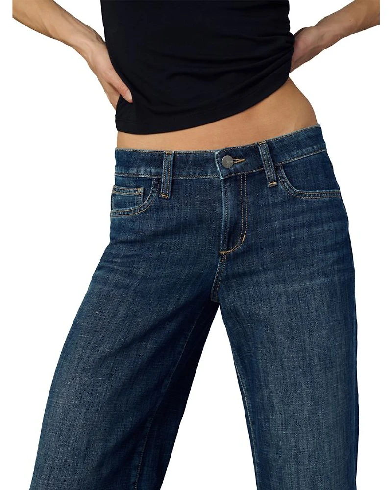 The Lou Low Rise Wide Leg Jeans Home Girl