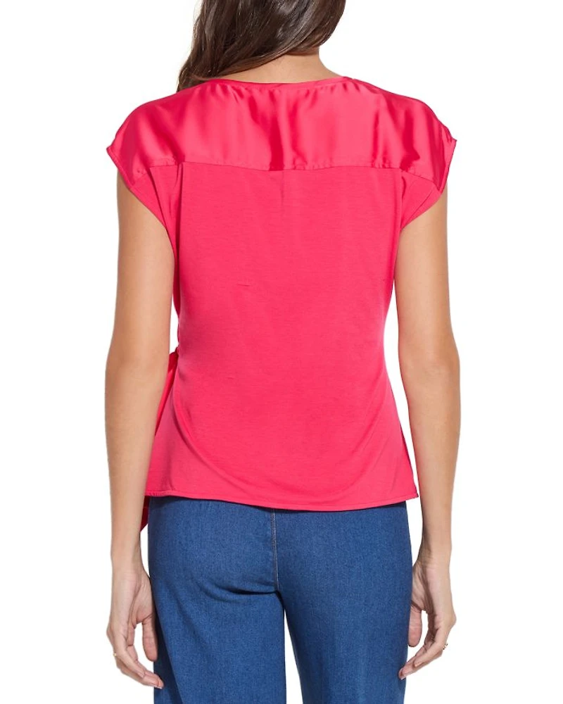 Rosalia Tie Drape Top