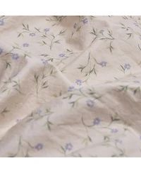 Spring Sprig Printed Cotton Flat Sheet