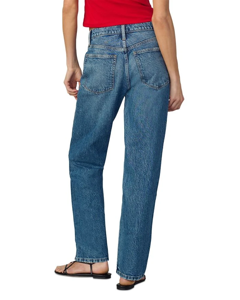 The 90s Niki High Rise Straight Jeans Aglow