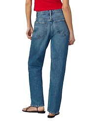 The 90s Niki High Rise Straight Jeans Aglow