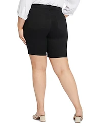 Ella Side Slit Denim Shorts