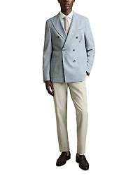 Belmont Double Breasted Textured Blazer