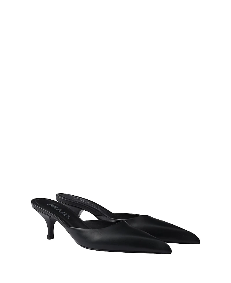 Prada Women's Leather Mules