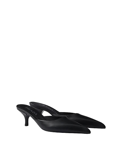 Prada Women's Leather Mules