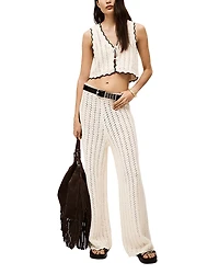 ba & sh Silvio Crochet Pants