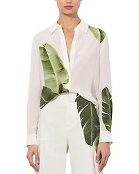 Alice and Oliva Willa Silk Shirt