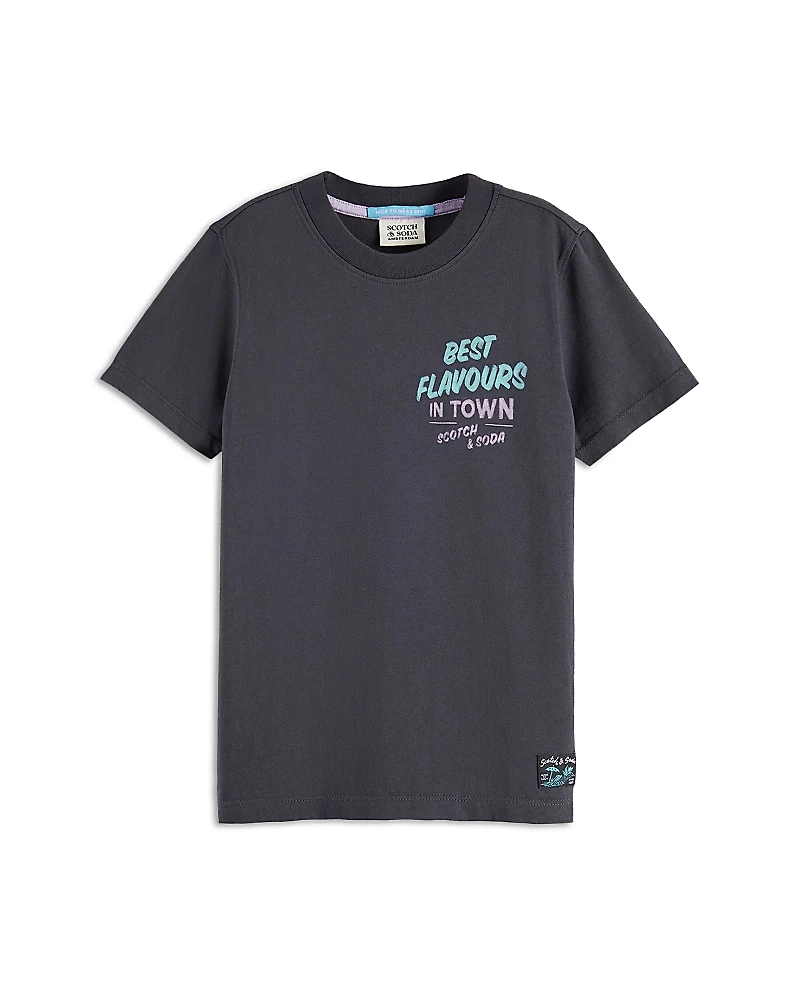 Scotch & Soda Boys' Regular Fit T-Shirt - Little Kid, Big Kid