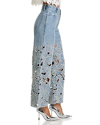 Betty High Rise Straight Leg Jeans Boca