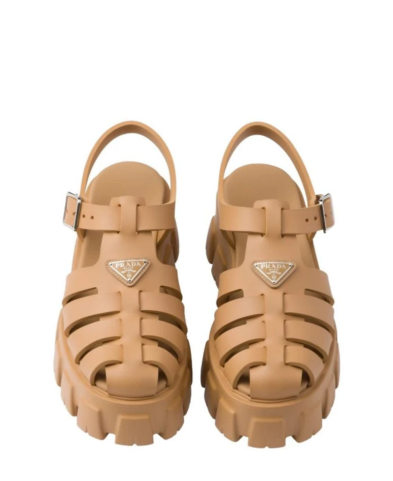 Women's Rubber Monolith Sandals