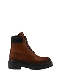 Women's Leather and Re-Nylon Booties