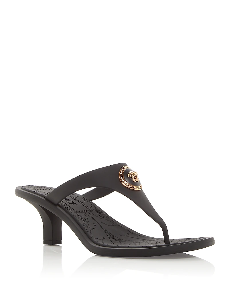 Versace Women's Alia Medusa Thong Sandals