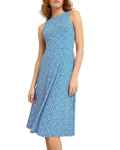 Hobbs London Lisa Geo Print Dress