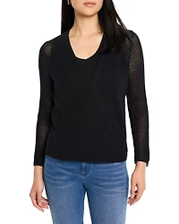 Mesh Cocoon Cardigan