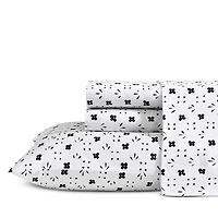 Marimekko Kukkaketo Cotton Percale Four Piece Sheet Set