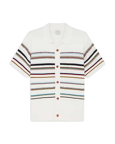 Paul Smith Striped Polo Sweater