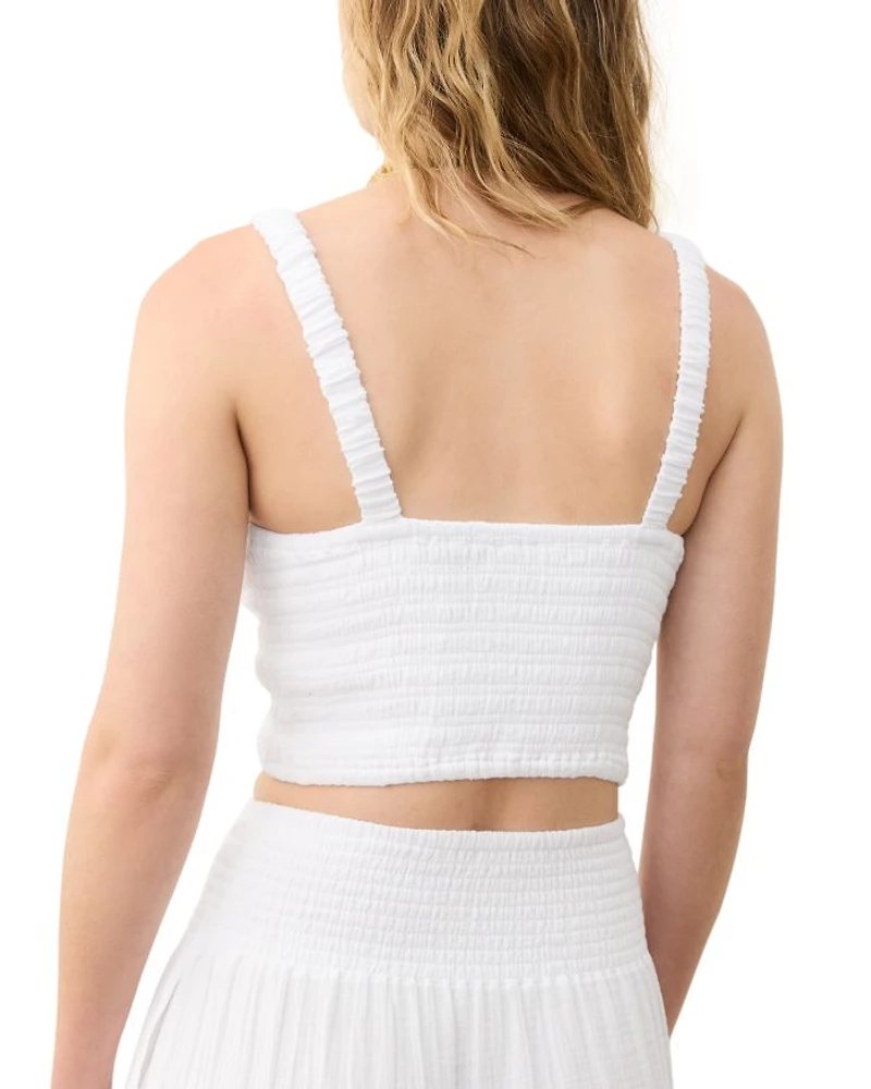 Lila Smocked Tank Top