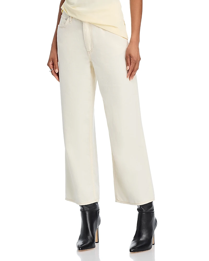 rag & bone Featherweight Andi High Rise Wide Leg Jeans
