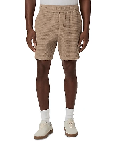 Paige Chalmers Waffle Cotton Shorts