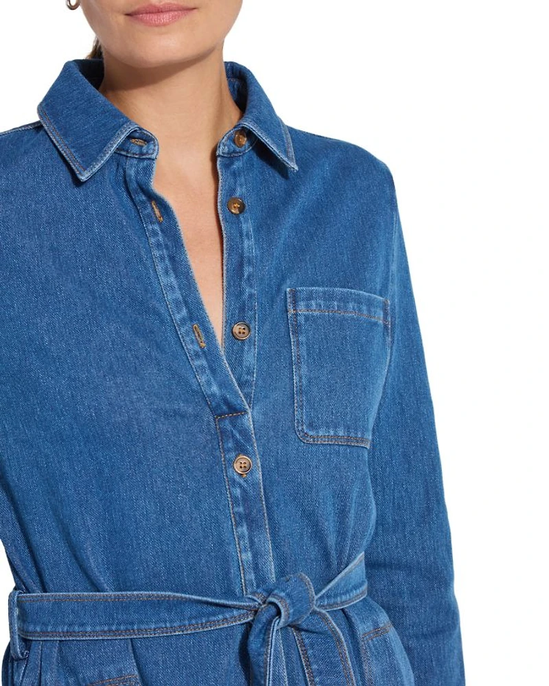 Denim Schiffer Dress