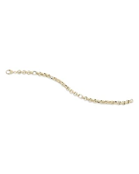 Bloomingdale's Fine Collection Rolo Figaro Chain Link Bracelet