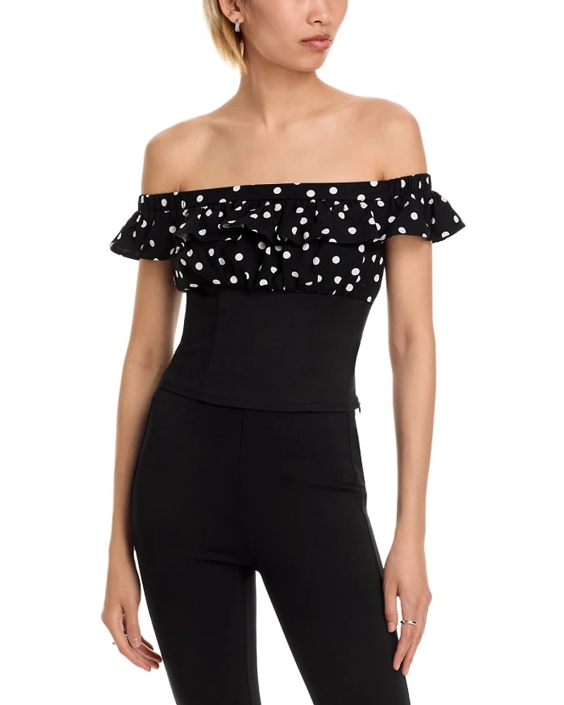 Polka Dot Top