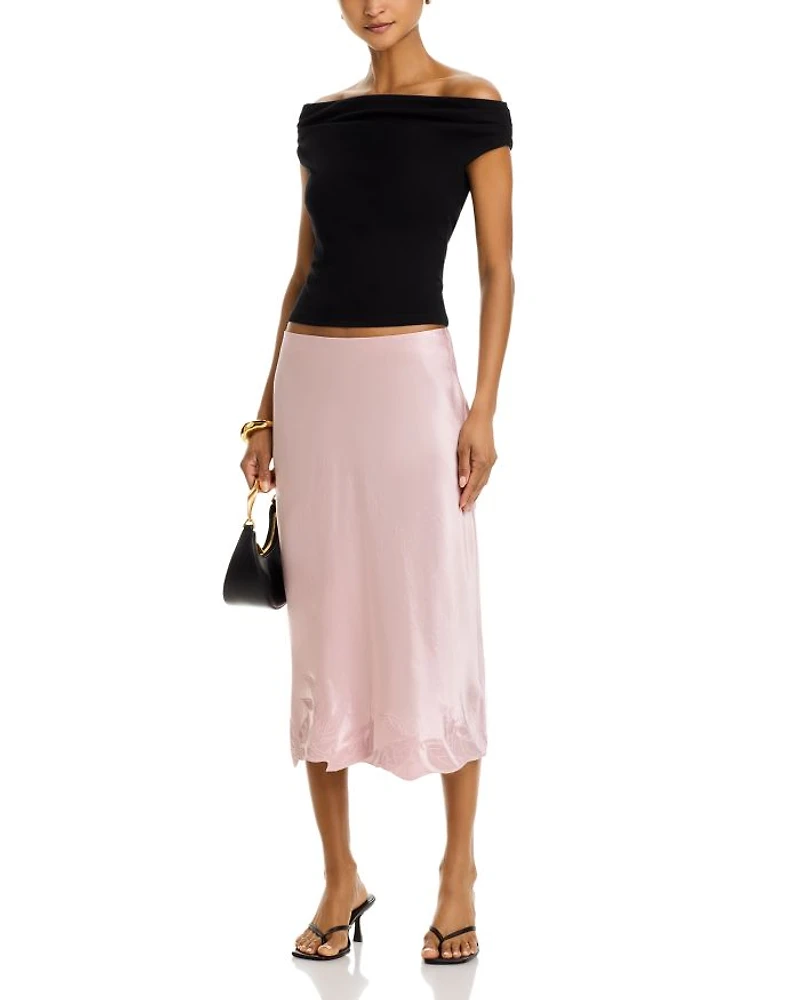 Off-The-Shoulder Jersey Top - Exclusive