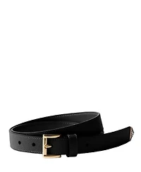 Saffiano Leather Belt