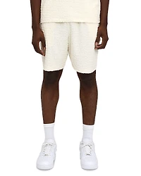 Purple Brand Relaxed Fit Terry Jacquard Shorts