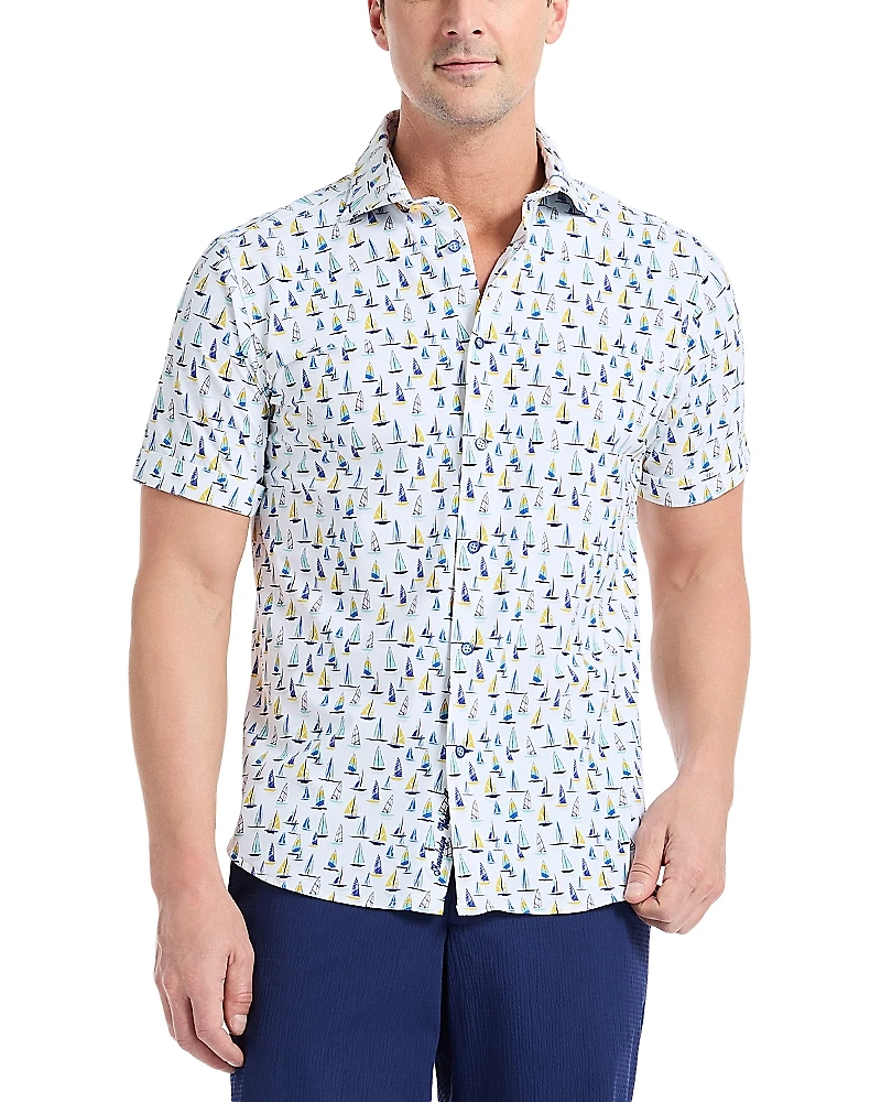 Robert Graham Pacific Knit Short Sleeve Shirt