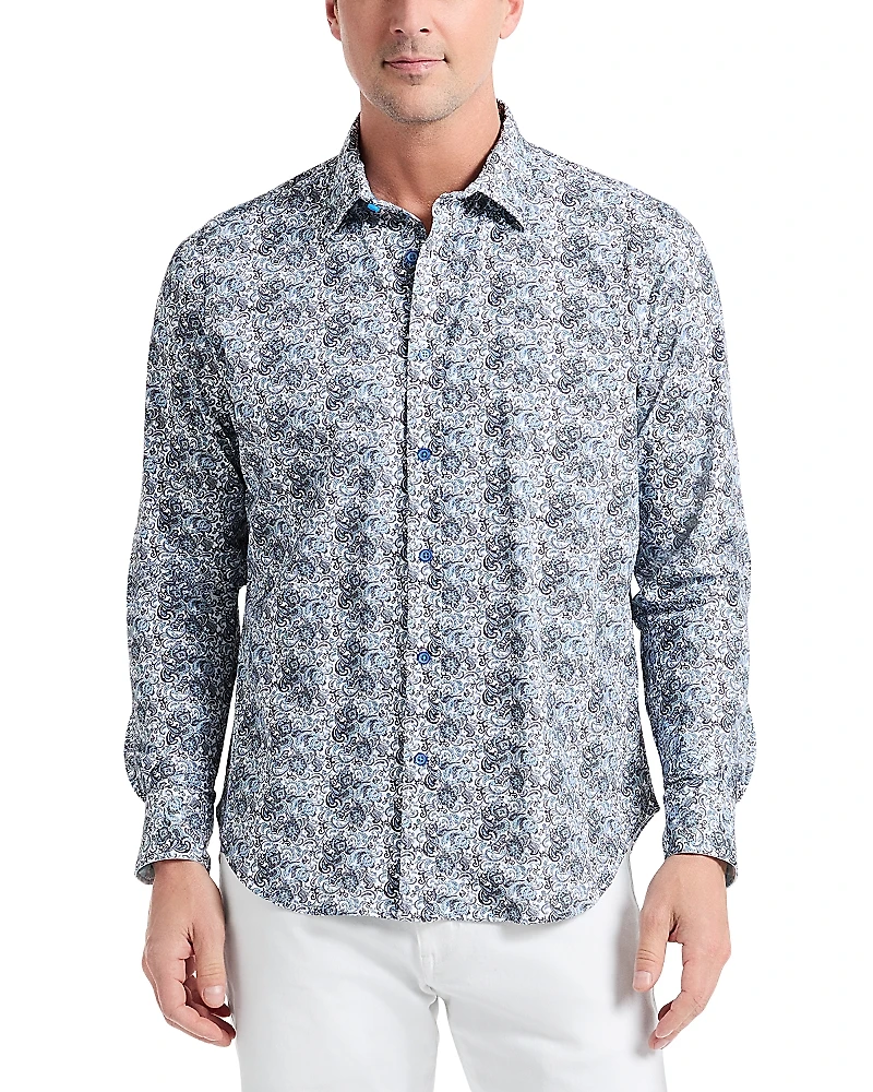 Robert Graham Fitzgerald Woven Long Sleeve Shirt