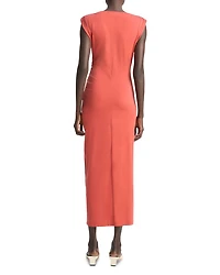 Cowlneck Muscle Tee Dress